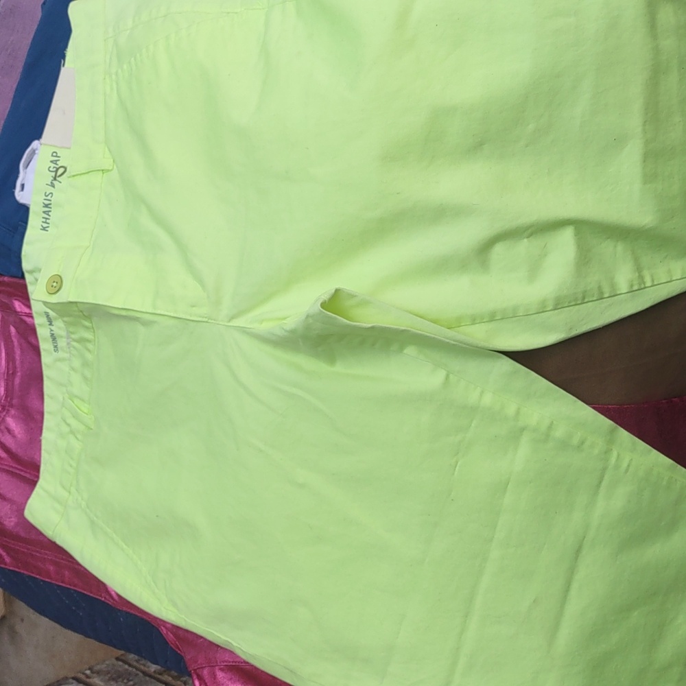 GAP NEON 4Pocket Khaki Pants Slacks